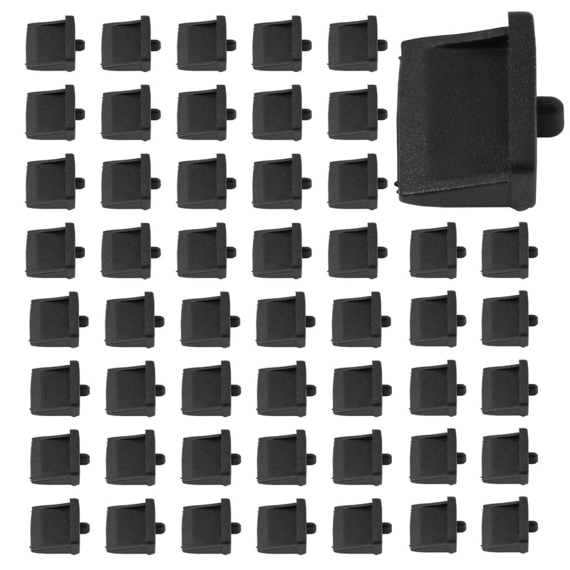 GINTOOYUN 50pcs USB Anti Dust Cap,Port Plug Cover for USB Type A Female End,Silicone