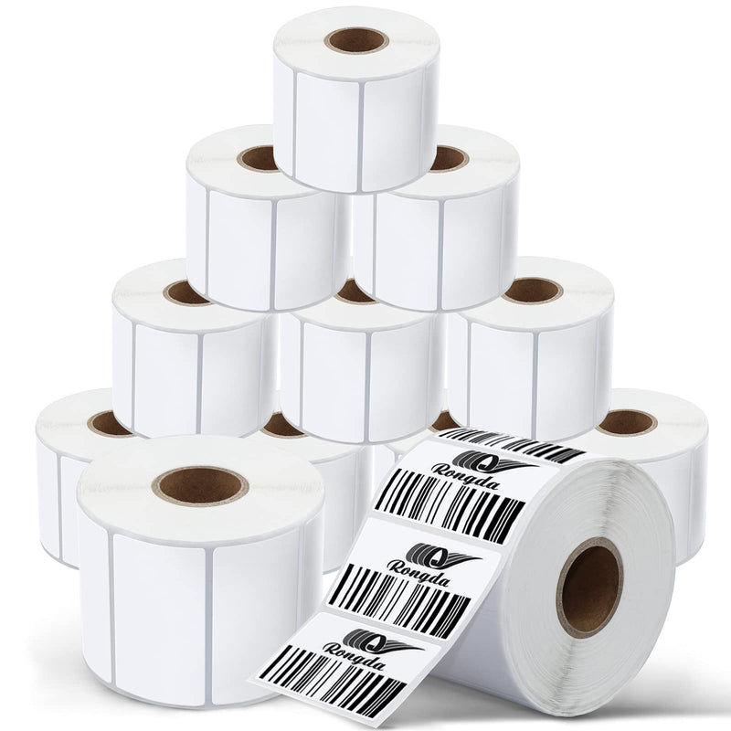 2.25 x 1.25Direct Thermal Shipping Labels 2 Rolls for 1" Core Printers 1000 Labels Per Roll -2 ¼” X 1 ¼” - 2000 Labels Total Compatible with Zebra Desktop Printers