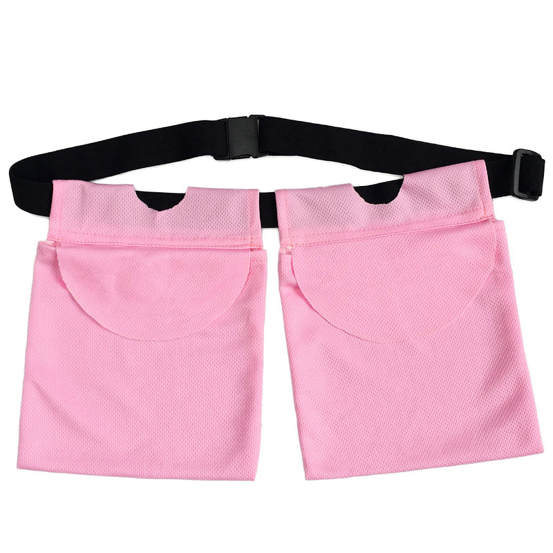 Mastectomy Drain Holder Pouches Large Capacity, Movable Drainage Pockets Stretchy for Breast Reconstruction/Abdominal/Explant/Tummy Tuck, Post JP Drains Management, Pink 1 Count (Pack of 1) Dwaist