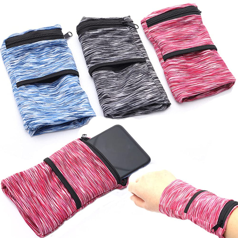3PCS Lightweight Phone Armband Sports Bag Running Arm Band Strap Phone Holder Pouch Sleeve for Phone (1) 1