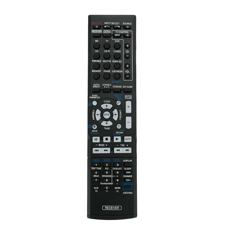 New AXD7534 Replaced Remote Control Fit for Pioneer AV Receiver VSX-519V VSX-519V-K VSX-519V-S