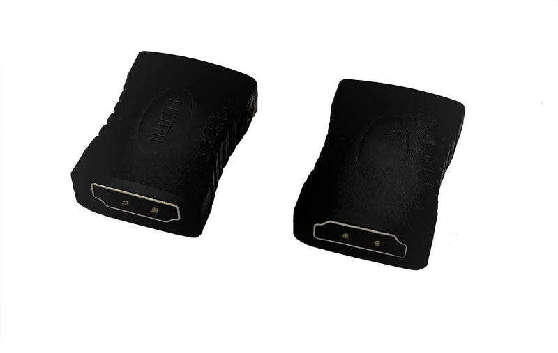 Female to Female HDMI Extension Adapter Connector Coupler Cable Full HD 4K@60Hz E-LinkMore 2PCS