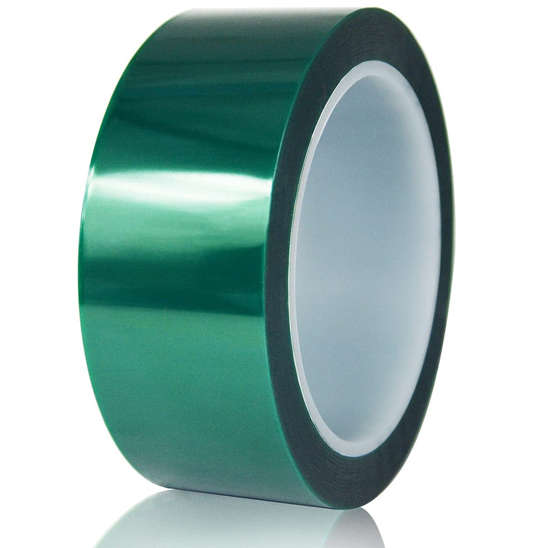 Polyester Tape for Resin, epoxy Tape, 2 inches x 108 feet, epoxy Peeling Tape for River Bed, Used for epoxy molding, Acid and Alkali Resistance, high Temperature Resistance, Easy to Peel, no Residue.… 2 inch x 108 feet x 1 roll