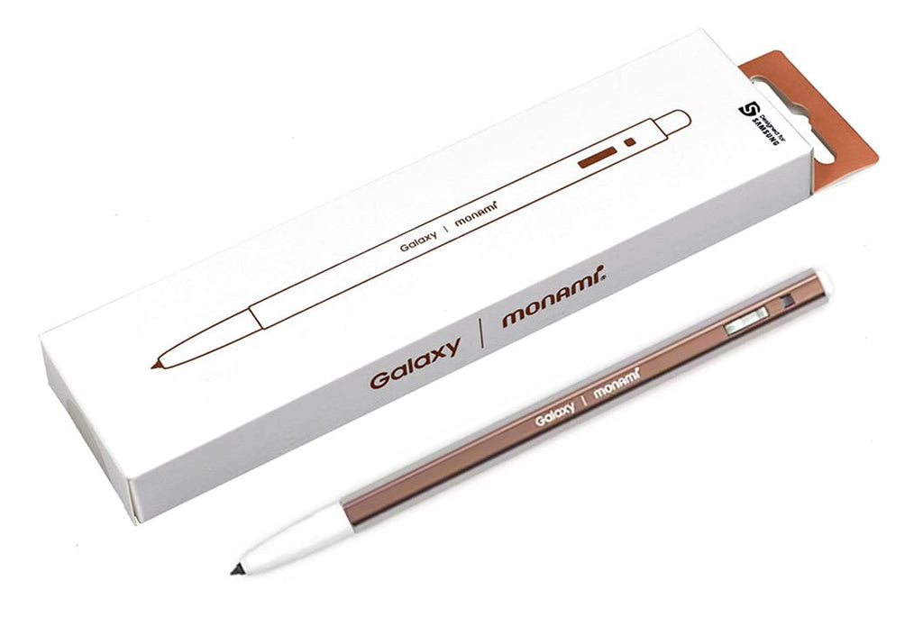 MONAMI Galaxy x Monami 153 S Pen for Galaxy S21 Ultra, Note Series Tab with S Pen (Brown)