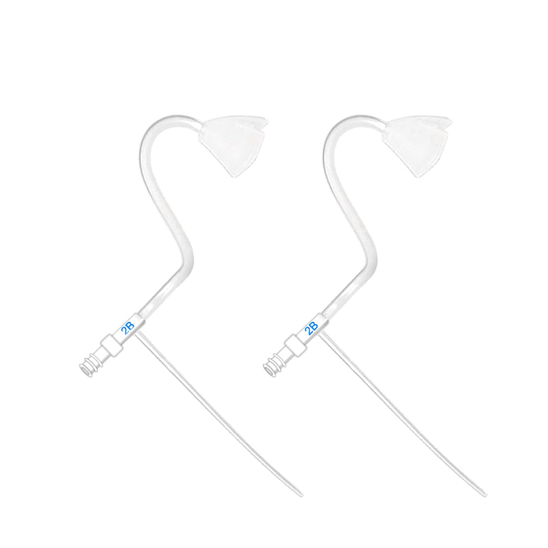 Banglijian BTE Hearing Amplifier Accessories, 2 Pieces Sound Tubes 2B Size for Ziv-201A and Ziv-201, Ziv-206, Ziv-201P, BLJ-109 (Left Ear) Left
