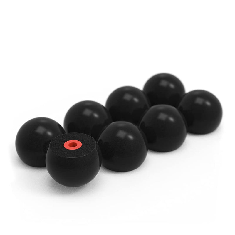 Flare Audio Earplug Replacement Memory Foam Tips - 2021 Models Onwards - Large 4 Pairs