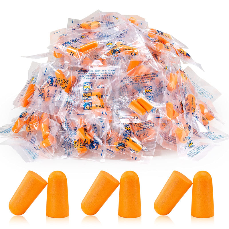 50 Pairs Earplugs for Noise Canceling Ear Plugs for Sleep Work Snoring Sound Canceling Blocking Construction Loud Noise Reducing Soft Foam Earplugs 50 Pair (Pack of 1)