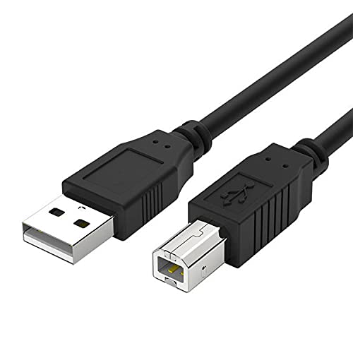 Printer Cable to Computer USB Printer Cable 10 Feet Compatible with Epson EcoTank ET-2750,ET-2700,ET-2650,ET-2600,ET-3600,ET-3700, ET-3760,ET-3750,ET-4700,ET-7750,Workforce ET-4750,ET-4500