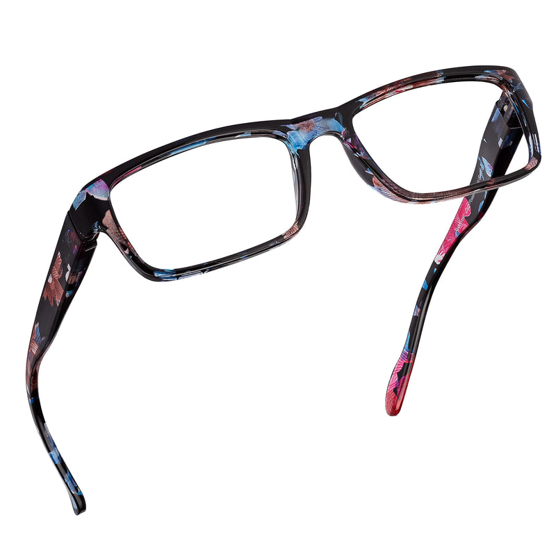 Readerest Blue Light Blocking Reading Glasses (Floral, 2.50 Magnification) Floral 2.5 x