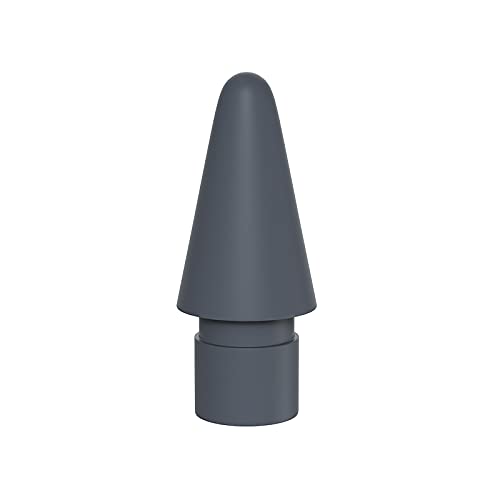 AWINNER Pen Tip Compatible with Apple Pencil Tips 1st & 2nd Generation Color Nib (Grey) Grey