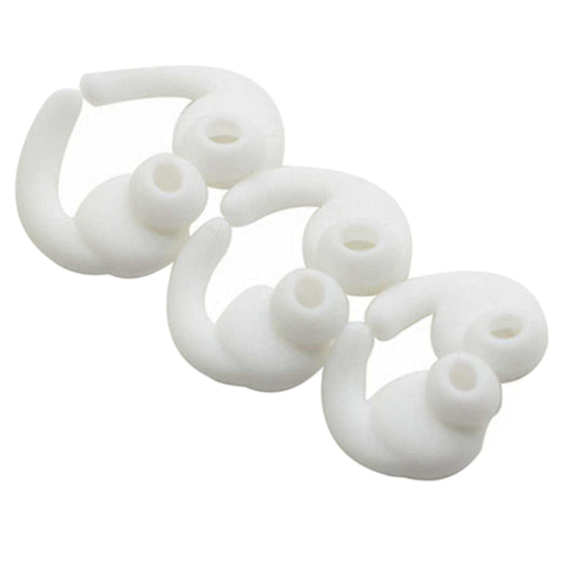 Jifeijidian Silicone Eartips for JBL Synchros Reflect BT & Mini BT in-Ear Sport Earphone Ear Buds Covers Replacement Noise Isolation Earplug Fits Meizu EP51 Soft Wireless Accessories Anti Slip 6 PCS White