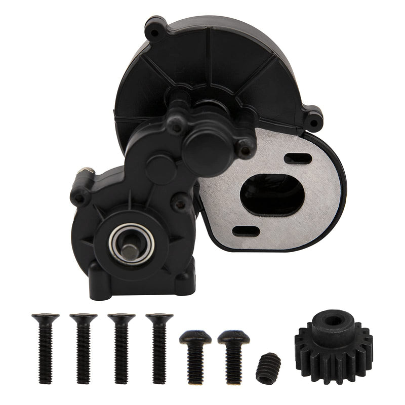 ShareGoo Plastic Complete Transmission Box,Center Gearbox Gear Box with Gear Assembled Compatible with Axial SCX10 SCX1-II Jeep 90046 90047 1/10 RC Crawler Car