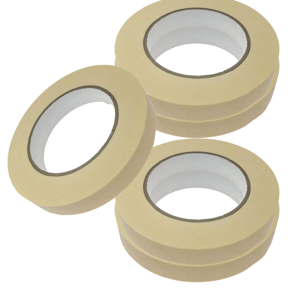 MUHWA 5 Rolls Autoclave Tape Steam Indicator Tape Sterilization Indicator Tape, Width -1.25cm(1/2")