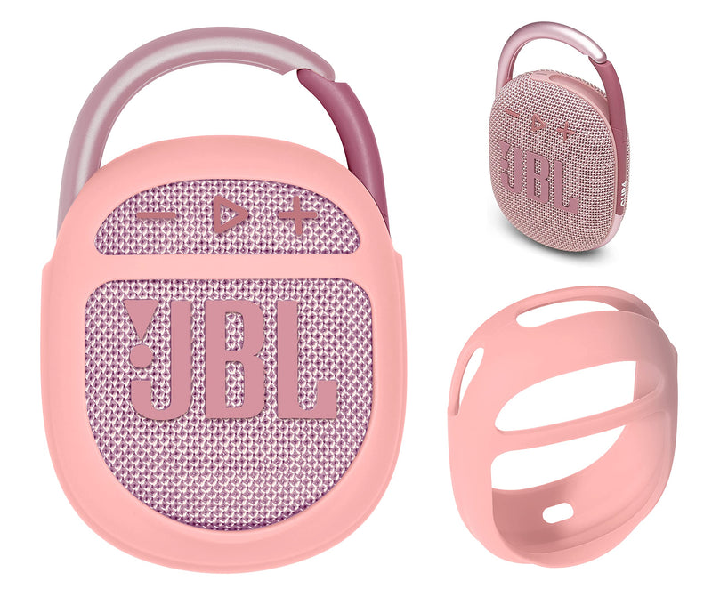 getgear Silicone Cover Compatible with JBL Clip 4 Portable Speaker(Pink) Pink