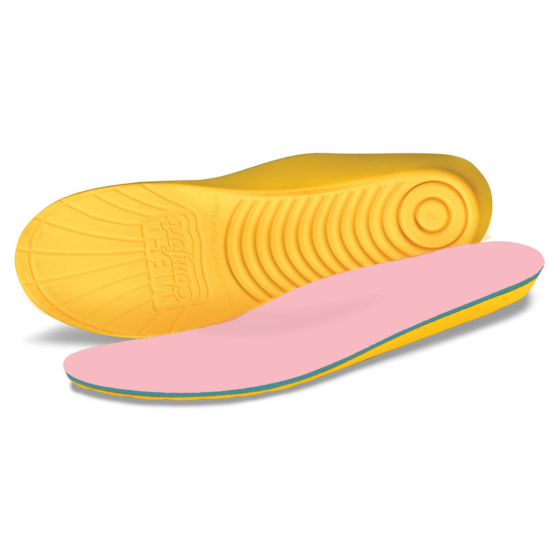 MEGAComfort DIAB-W567 PAM Diabetic Insole (Women's 5,6,7) Yellow/Pink Women's 5-7 Medium