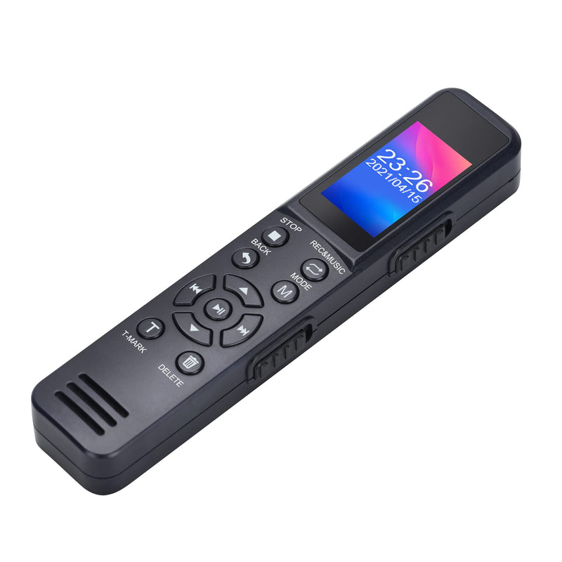 Digital Voice Recorder,Voice Activated Recorder with Playback - Upgraded Small Tape Sound Recorder for Lectures, Meetings, Interviews, 8GB Internal Memory with 32GB TF Card