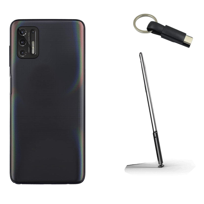 Black G Stylus 2021 Pen for Motorola Moto XT2115 LCD Touch Screen Stylus Pen Replacement Parts for Motorola Moto G Stylus 2021,XT2115 ( with Keychain Type-C Cable )