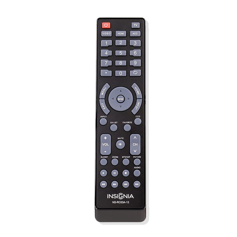 NS-RC03A-13 Replace Remote Control fit for Insignia TV NS-32L121A13 NS-39L240A13 NS-40L240A13 NS-42E440A13 NS-42L260A13 NS-46E340A13 NS-46E480A13 NS-46L240A13 NS-50L240A13 NS-55L260A13A NS-65D260A13