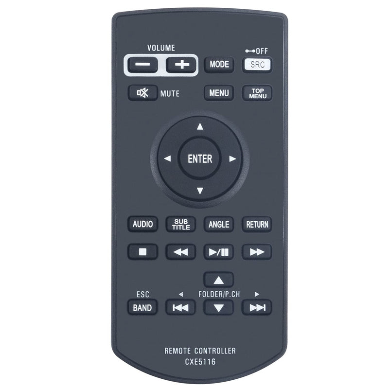 CXE5116 Replace Remote Applicable for Pioneer DVD RDS AV Receiver AVH-120BT AVH-2450BT AVH-1450DVD AVH-P3450DVD AVH-P4450BT AVH-X1500DVD AVH-X2500BT AVH-X3500BHS AVH-X4500BT AVH-X5500BHS AVH-2330NEX