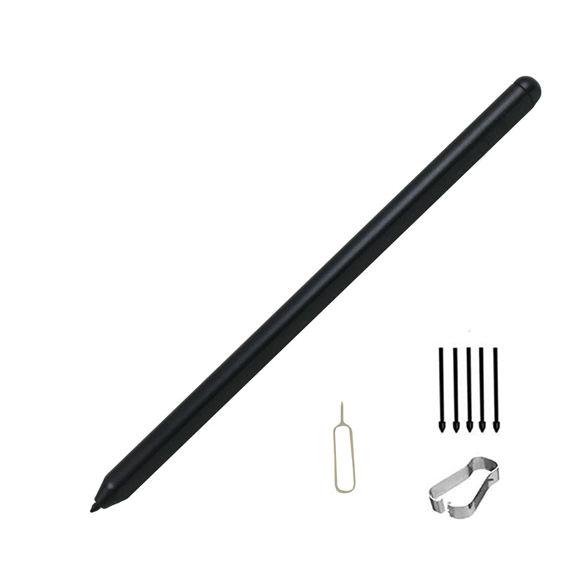 Galaxy S21 Ultra Pen Replacement for Samsung Galaxy S21 Ultra 5G S-View Cover Silicone Case Stylus S Pen +Replacement 5 Tips/Nibs + Free SIm Needle