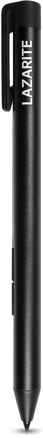 LAZARITE M Pen, AES2.0/MPP2.0 Active Stylus Pen for Lenovo Tab p11, Flex 5/14, Yoga 7i/9i/520/720/730/920/C740/C930,Asus zenbook, Hp Envy x360/Pavilion x360/Spectre x360, LG V60, Velvet, Wing Darkblack