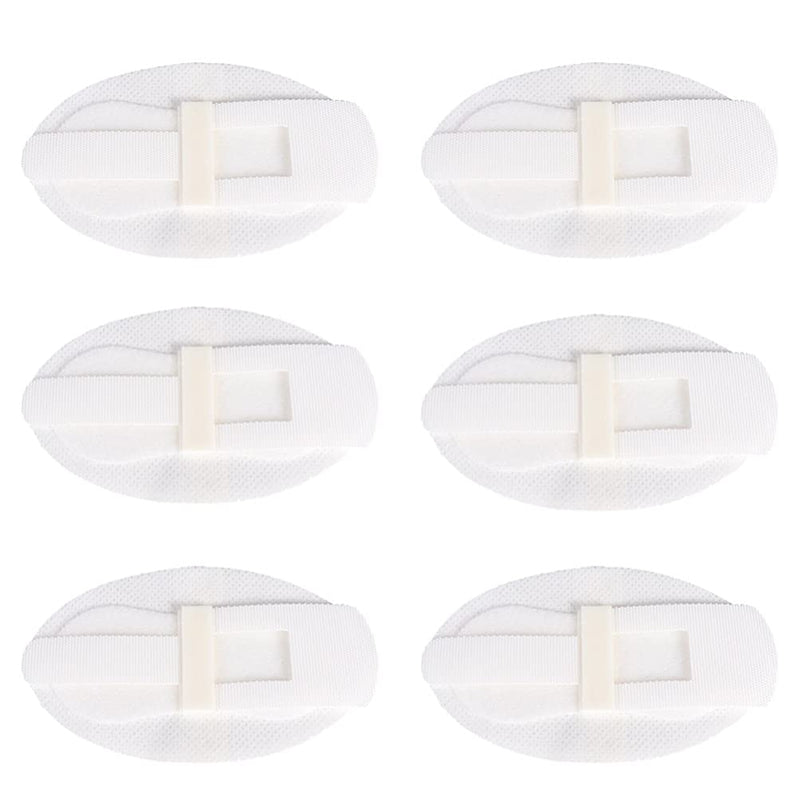 EXCEART Catheter Tube Holder 6Pcs Catheter Tube Fixing Tape Urine Drainage Catheter Stabilization Device Catheter Legband Holder Stickers