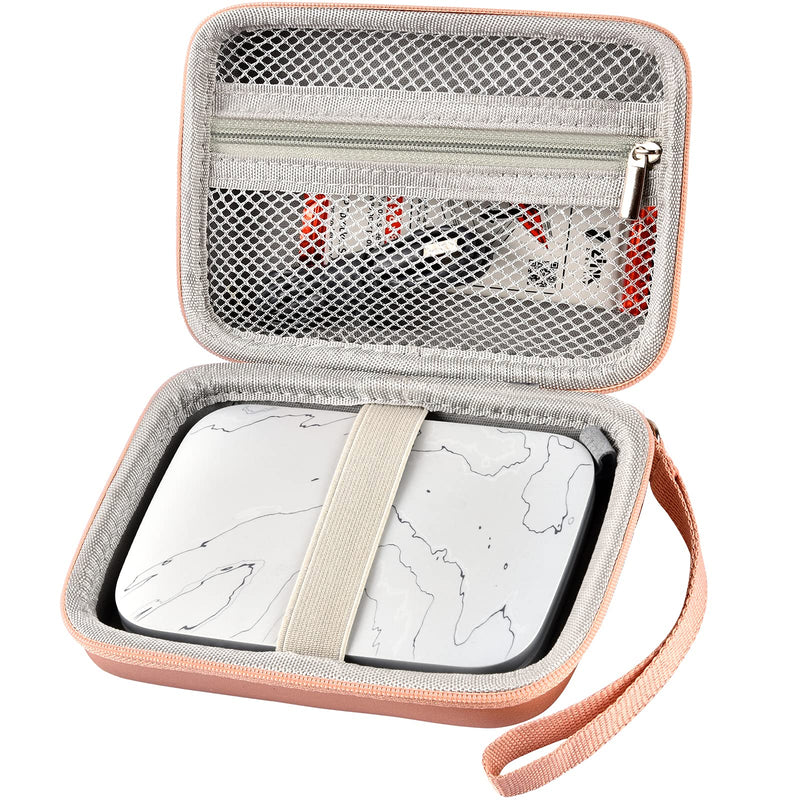 Case Compatible with HP Sprocket Select Portable/ 2nd Edition Instant Photo Printer, Travel Carrying Organizer Holder Fits for Zink Photo Paper, USB Cable and More Accessories(Box Only)