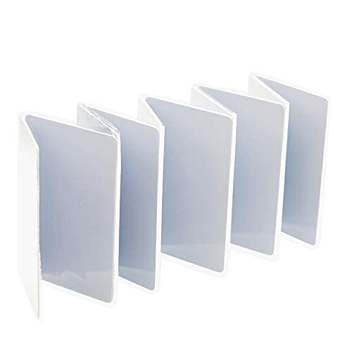 Gialer 50pack Contactless 125kHz RFID Proximity ID Cards IC Smart Intelligent Card 0.8mm Thick for Access Control System & Time Attandance & Door Entry Access TK4100 EM4100 Read Only 50packs