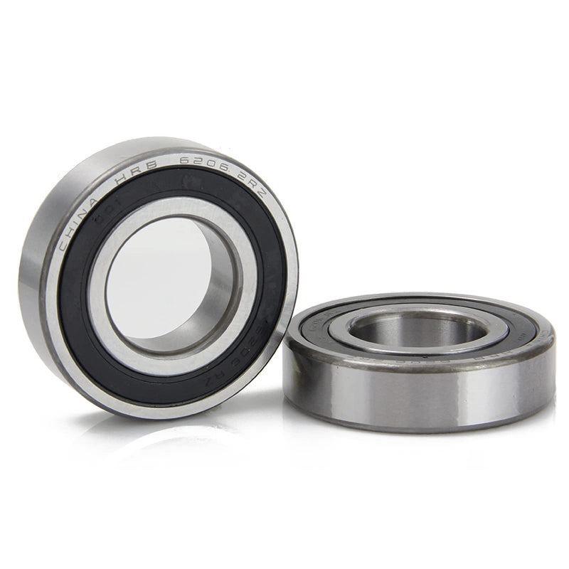 6201-2RS/2RZ Ball Bearing-12x32x10mm, Double Rubber Seal Deep Groove Ball Bearing, 6201-RZ Low-Noise Precision Level, High Rotation Speed Bearings 2