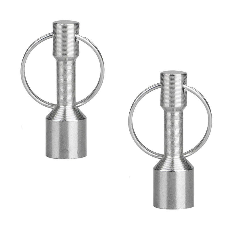 YukaBa Keychain Magnet Tester for Gold, Silver, Jewelry & Precious Metals with Rare Earth Neodymium Magnets 2 Pack