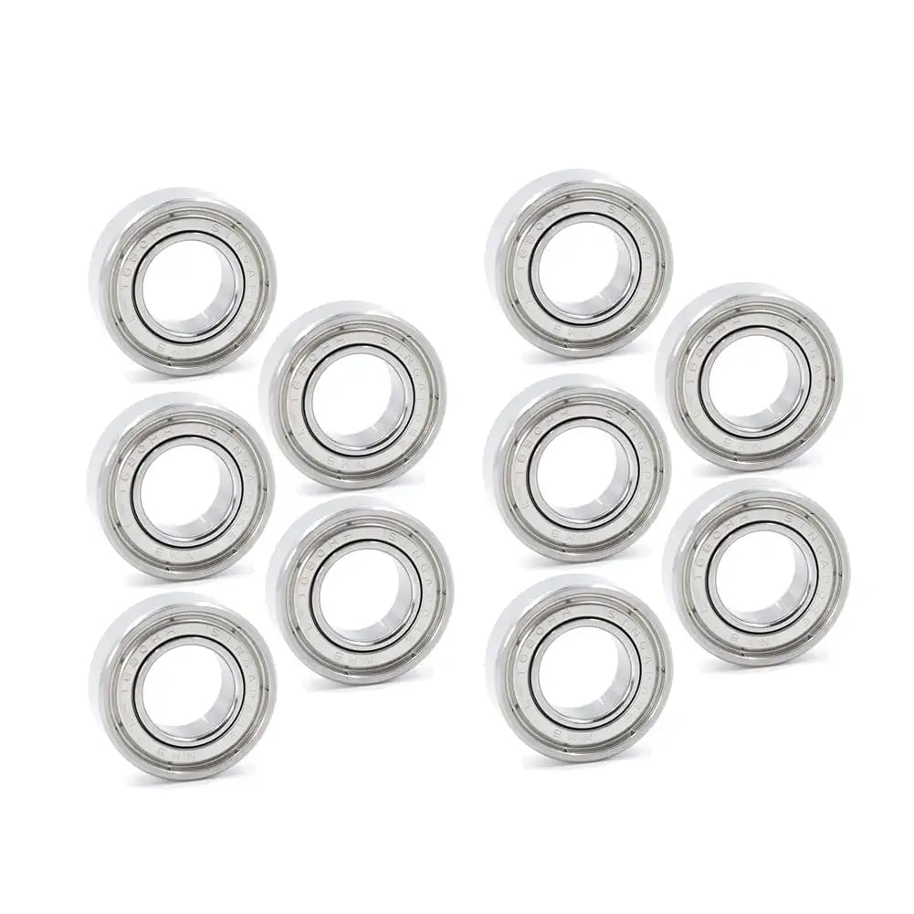 608ZZ Deep Groove Ball Bearing, 8 x 22 x 7 mm for 3D RepRap Printer Linear Motion Accessories, Suitable for Scooters Skateboard Roller Skate Longboard Wheel ABEC-7 High Precision Grade Pack of 10