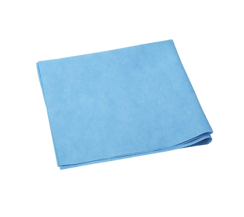 EZGOODZ Sterilization Wraps 15" x 15". Pack of 50 Blue Non-Woven Non-Sterile Pads for Surgical Instruments, Equipment. SMS Sheets 60 gsm for Sterilization of Medical Tools with Steam & Ethylene Oxide. 15" x 15"