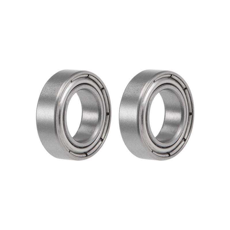 uxcell SMR148ZZ Deep Groove Ball Bearings 8mm x 14mm x 4mm Double Shielded Stainless Steel 2pcs 8x14x4mm