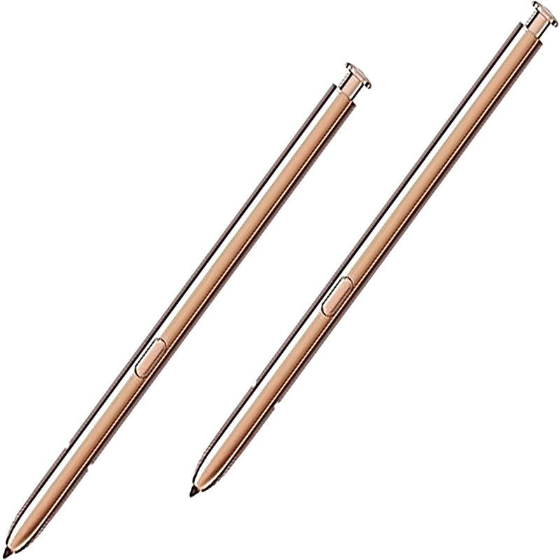 2 Pack Gold Note 20 Ultra Replacement Stylus Pen Touch S Pen (No Bluetooth) Compatible with Samsung Galaxy Note 20/ Note 20 Ultra All Carriers