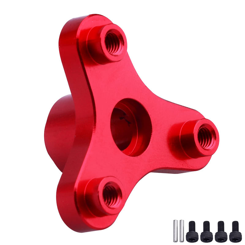 RC Gearbox Slipper Clutch Eliminator for 1/10 Traxxas Rustler VXL Slash 2WD Stampede VXL XL5 Upgrades Replacement (Red) Red