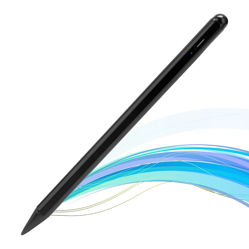 iPad Pro 11" Pencil Stylus with 1.5mm Fine Tip Pen Compatible with Apple iPad 11 Pro Pencil,Type C Charge Magnetic to iPad Pro 11 Palm Rejection Drawing Stylus Pen,Black