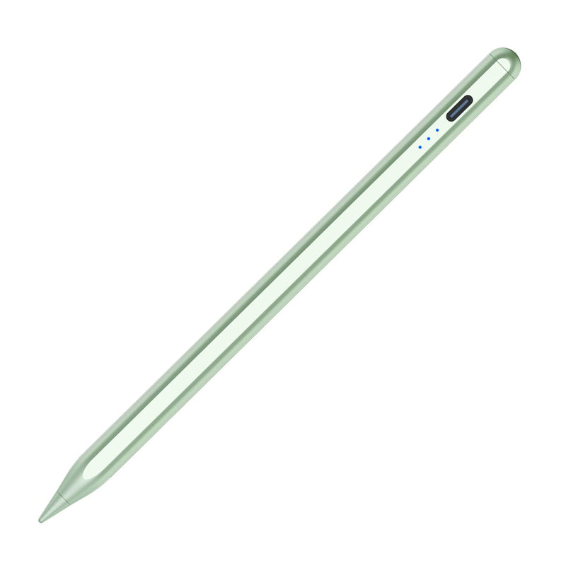 Stylus Pen for iPad, Palm Rejection iPad Pencil for iPad Pro 2021 11/12.9 Inch(2018-2021), iPad 8th Generation, iPad 7/6th, iPad Air 4th/3rd, Upgraded Tilt Sensitivity Magnetic Stylus Pen, Green