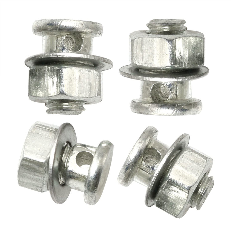 PZRT 4Set Cable Anchor Bolt for Bicycle Brake Line Brake