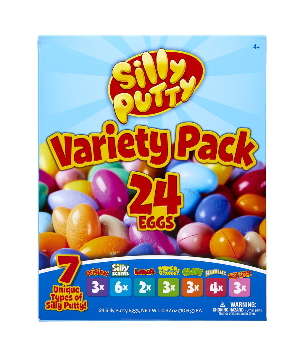 Crayola Silly Putty Bulk Variety Pack, 24 Eggs