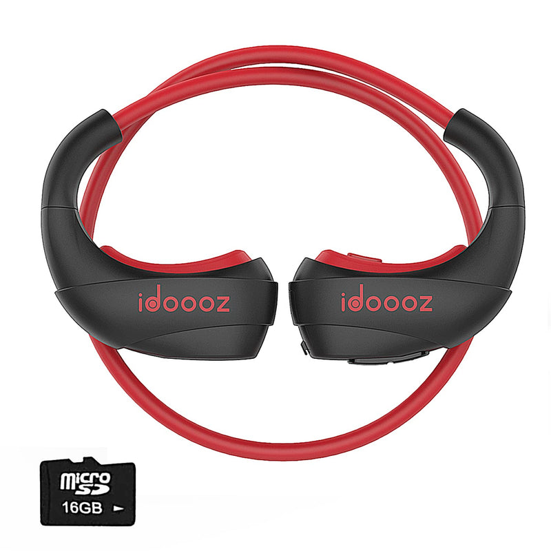 Wireless Headphones, Bluetooth Headphones with Mp3 Player Included 16 GB Memory, Earbuds with Bluetooth, in-Ear Headphone for Workout, Cordless Sports Ear Buds for Gym Running Jogging (All-in One)