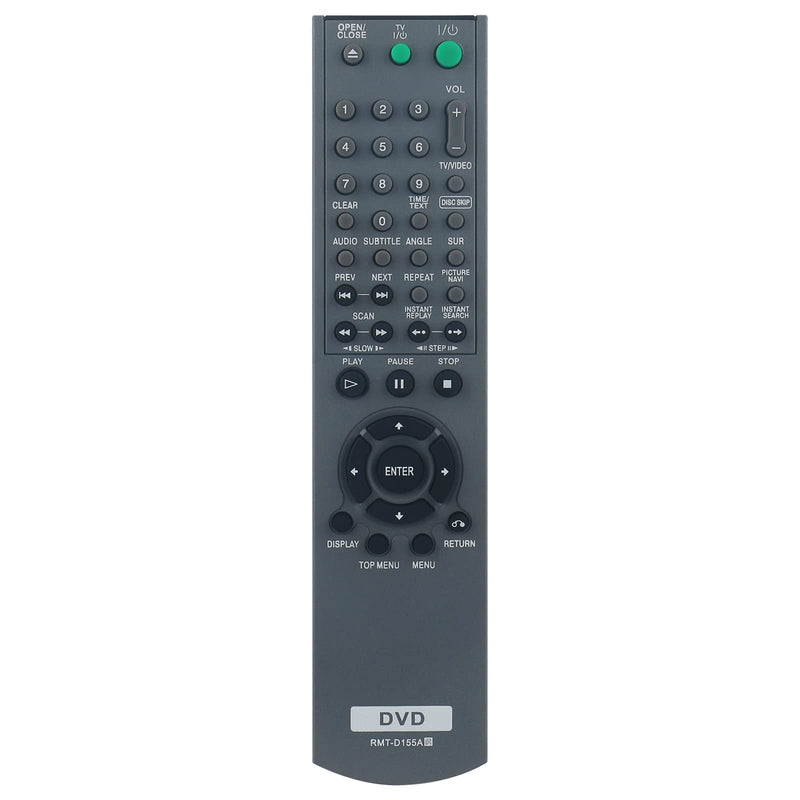 RMT-D155A RMTD155A Replacement Remote Control Work for Sony CD DVD Player DVP-NS415 DVP-NC615S RMT-D154A RMT-D155P DVP-NC625 DVP-NC615 DVP-NC665P