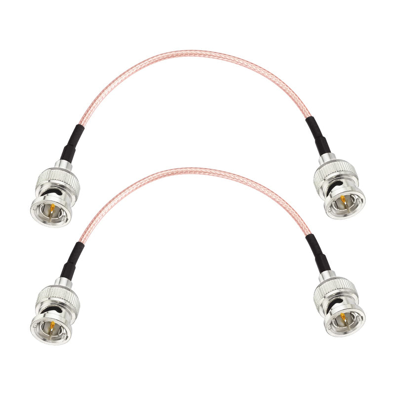Superbat 3G HD SDI Cable BNC Cable 6 inch 75 ohm for Cameras Monitor Vedio Recorder BMCC Video Equipment Supports HD-SDI 3G-SDI 4K 8K SDI Video Cable 2Pcs 15cm