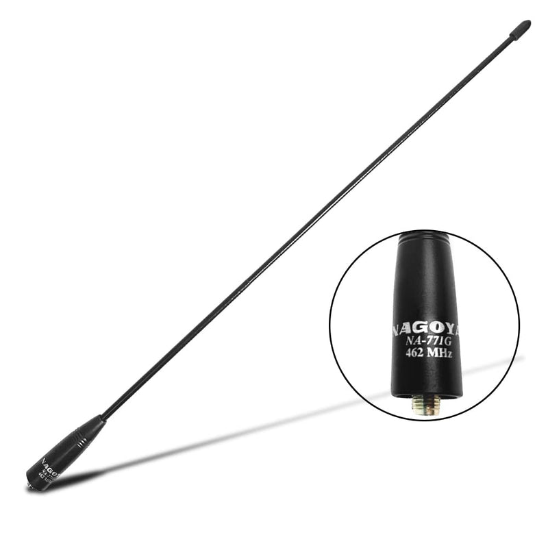 Authentic Genuine Nagoya NA-771G 15.3-Inch Whip GMRS (462MHz) Antenna SMA-Female for BTECH and BaoFeng Radios Handheld Antenna NA-771G GMRS SMA-F