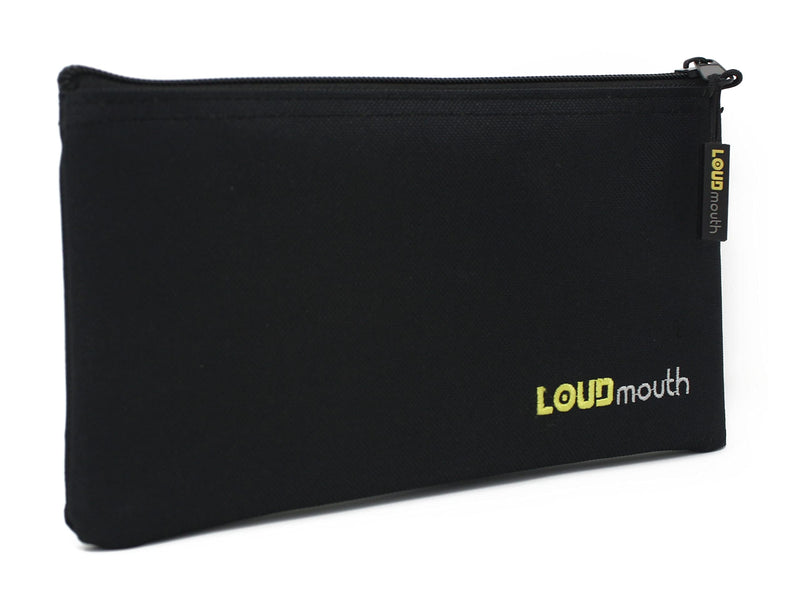 LOUDmouth Zippered Pouch for Handheld Microphones | Mic Bag | 9.25" x 5"