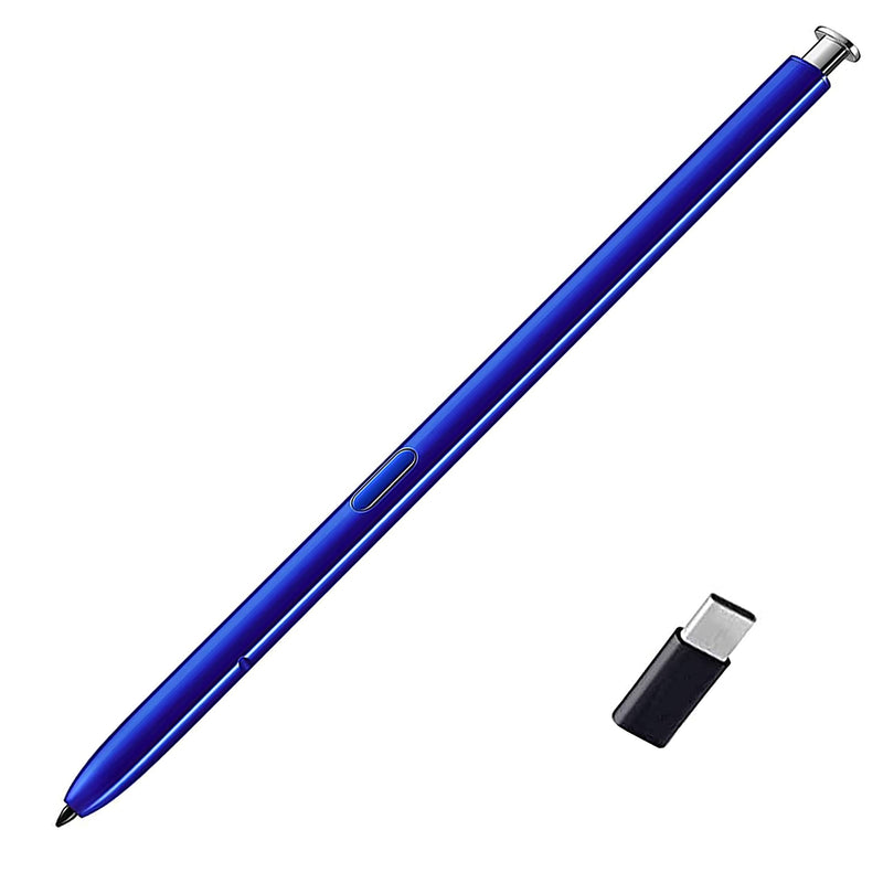 Silver Galaxy Note 10 Plus Pen for Samsung Galaxy Note 10 5G Touch Screen Stylus Pen Replacement (with Type-C Convertor) for Samsung Note 10 , Note 10 Plus, Note 10 Ultra S Pen No Bluetooth Function