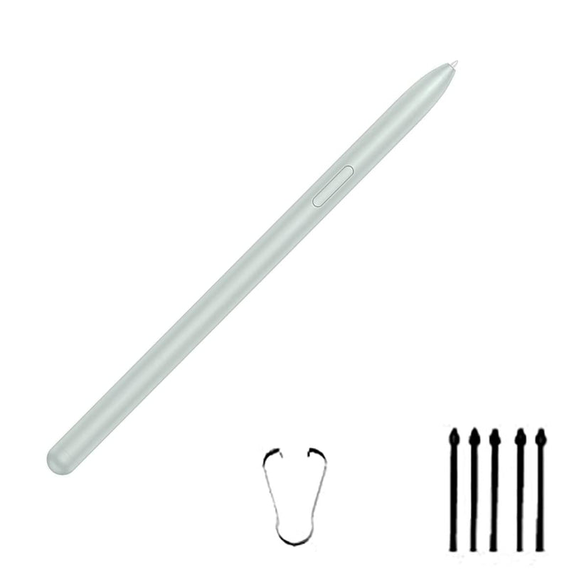 Green Galaxy Tab S7 FE Pen for Samsung Galaxy Tab S7 FE S Pen Stylus Pen Replacement +Free 5 Tips for Samsung Galaxy Tab S7 FE Stylus S Pen