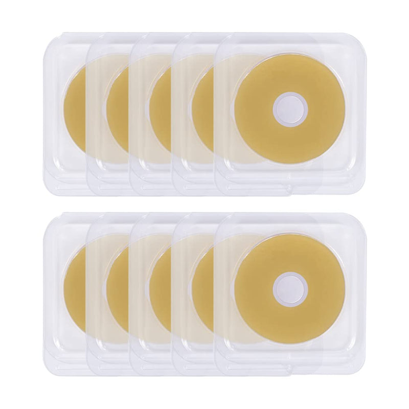 Ovand Ostomy Barrier Rings,Moldable Ostomy Rings,Hydrocolloid Skin Extender Rings for colostomy Bags,Sting-Free.