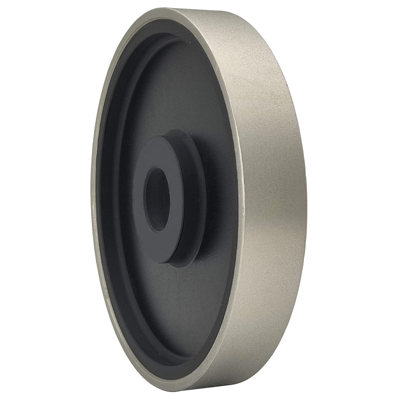 CAQUXIL Diamond Lapidary Jewelry Grinding Wheel 6 Inch with 1 Inch Arbor Hole, Diamond Grinding Wheel for Gem, Marble, Granite, Glass, Ceramics, Cemented Carbide, 600 Grit Grit 600