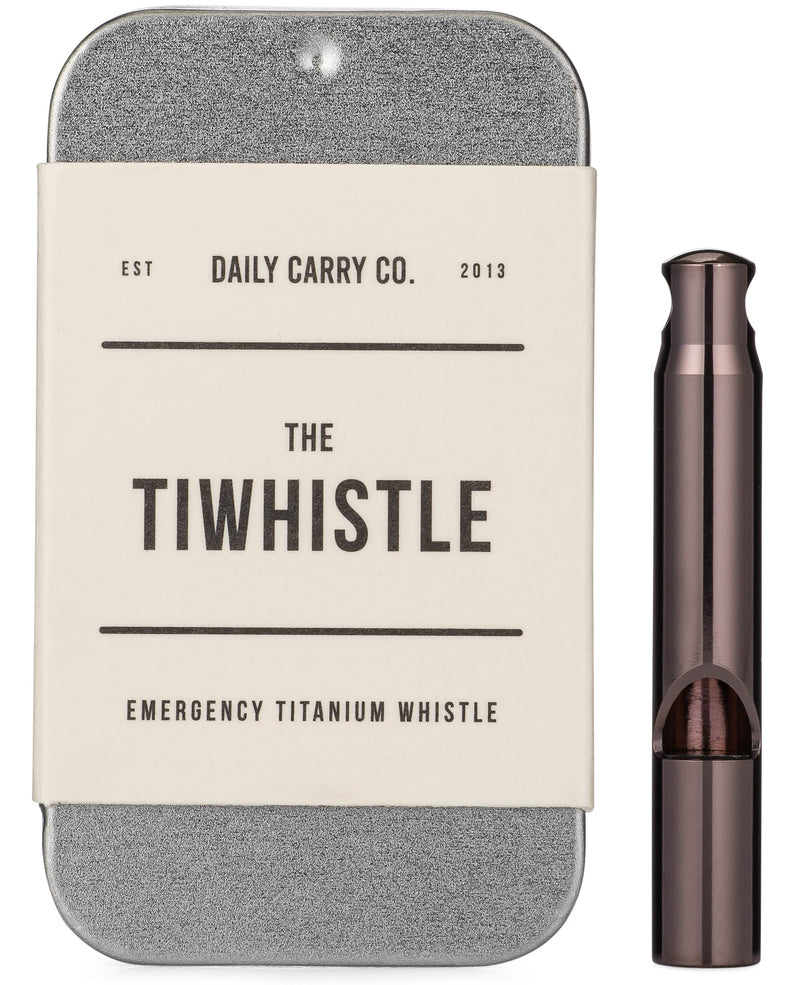 Titanium Whistle For Emergency, Camping & Hiking Whistle, Pitched Whistle, Tiny Whistle Necklace, Small Whistle, Whistle For Life, Emergency Whistle Necklace, 120db Ultra Loud, Ultra Lightweight Light Purple