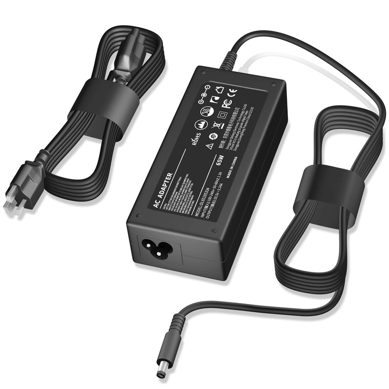 65W 45W Laptop Charger Replacement for Dell Inspiron 14 15 3505 3502 5502 5506 5100 5515 7400 5000 7352 5555 5558 P51F P25T P24T P57G P58F P69G P66F P54G P28E P75F AC Power Supply Adapter Cord